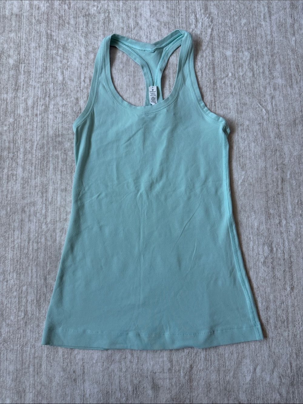 Lululemon Light Aqua Racerback Tank